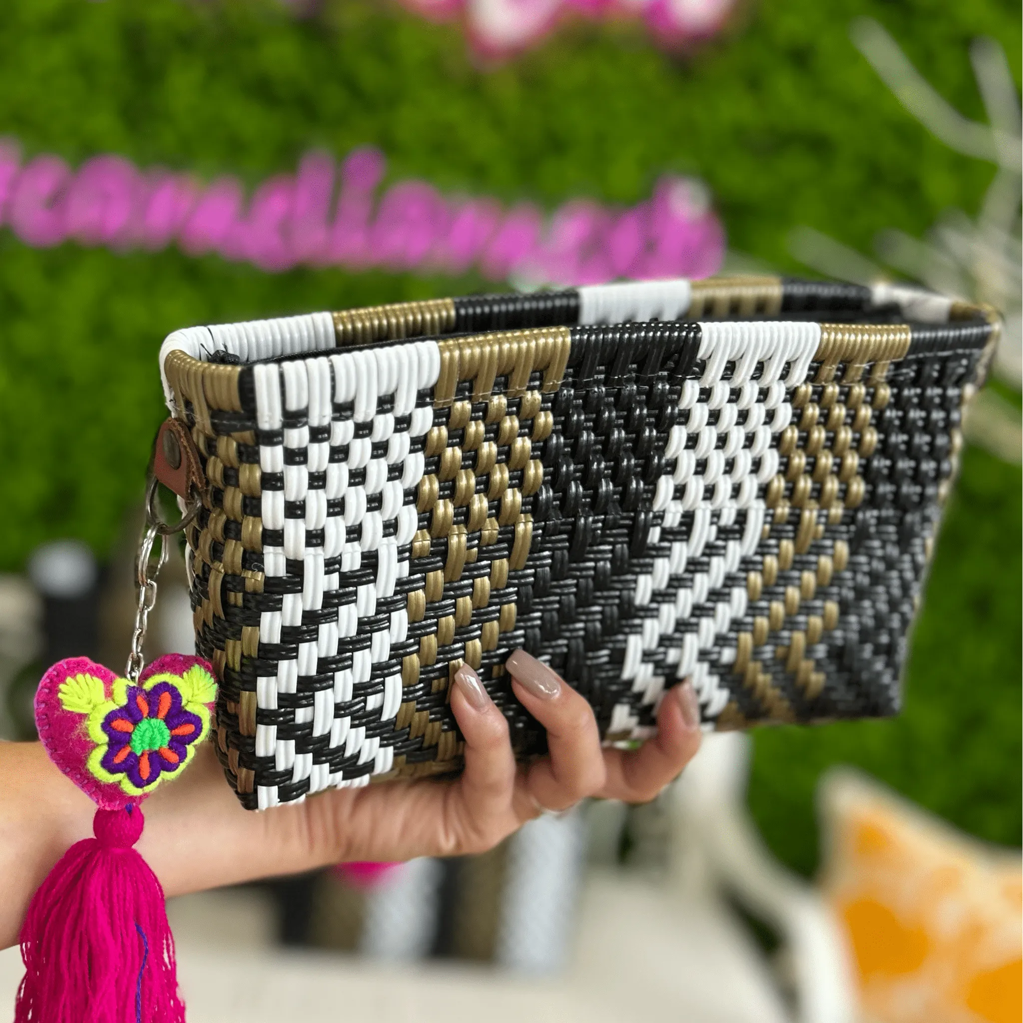 Upcycled Handwoven Handbags - Espresso BUNDLE