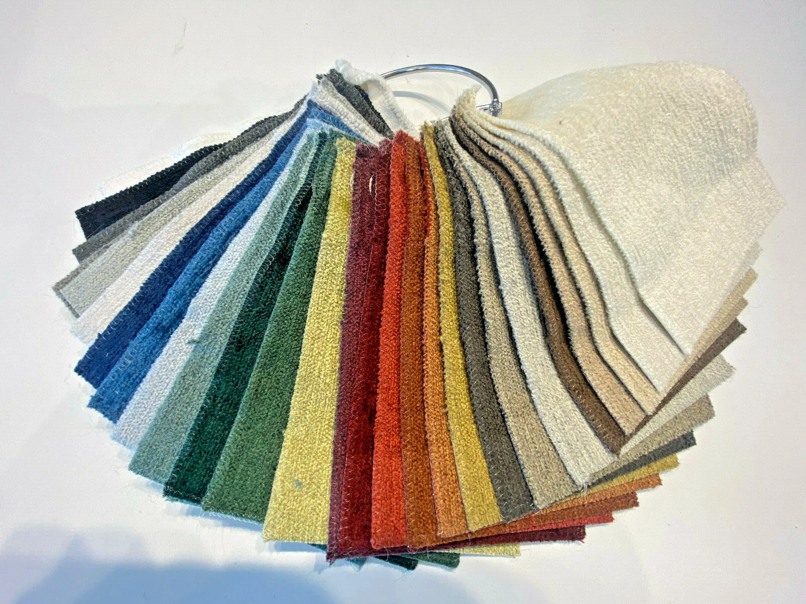 Upholstery Cuddle Tawny Rust Soft Chenille Fabric By The Yard