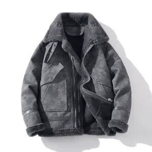 VESPER VELVETRON™ SHERPA EDGE BOMBER JACKET