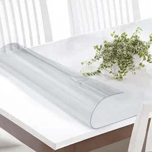 Vicwe 36 x 48 Inch Clear Table Cover Protector,1.5mm Thick Clear Table Protector, Rectangle Waterproof Plastic Table Cover, Scratch Proof and Easy Cleaning for Dining Room Table