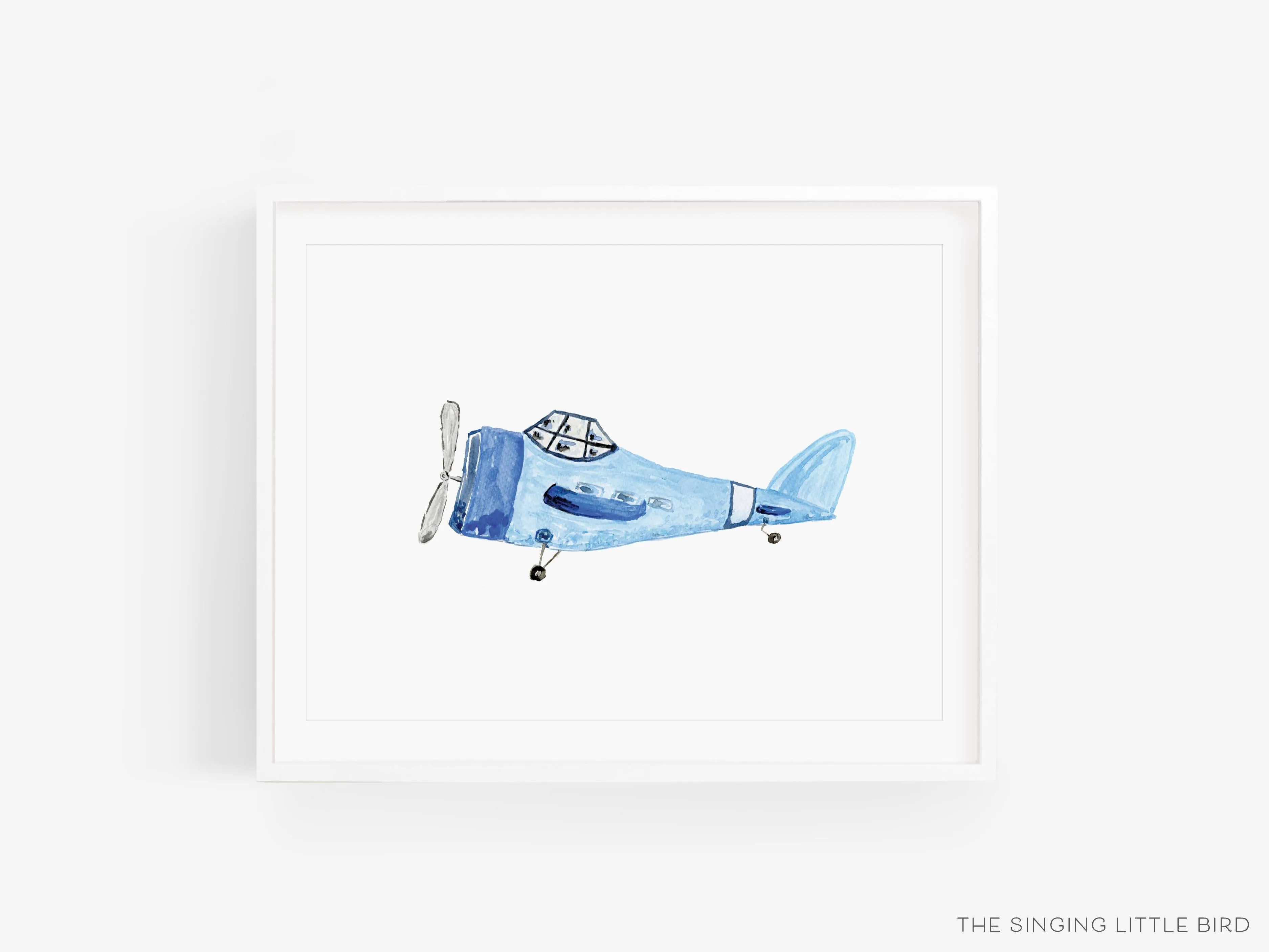 Vintage Airplane Art Print