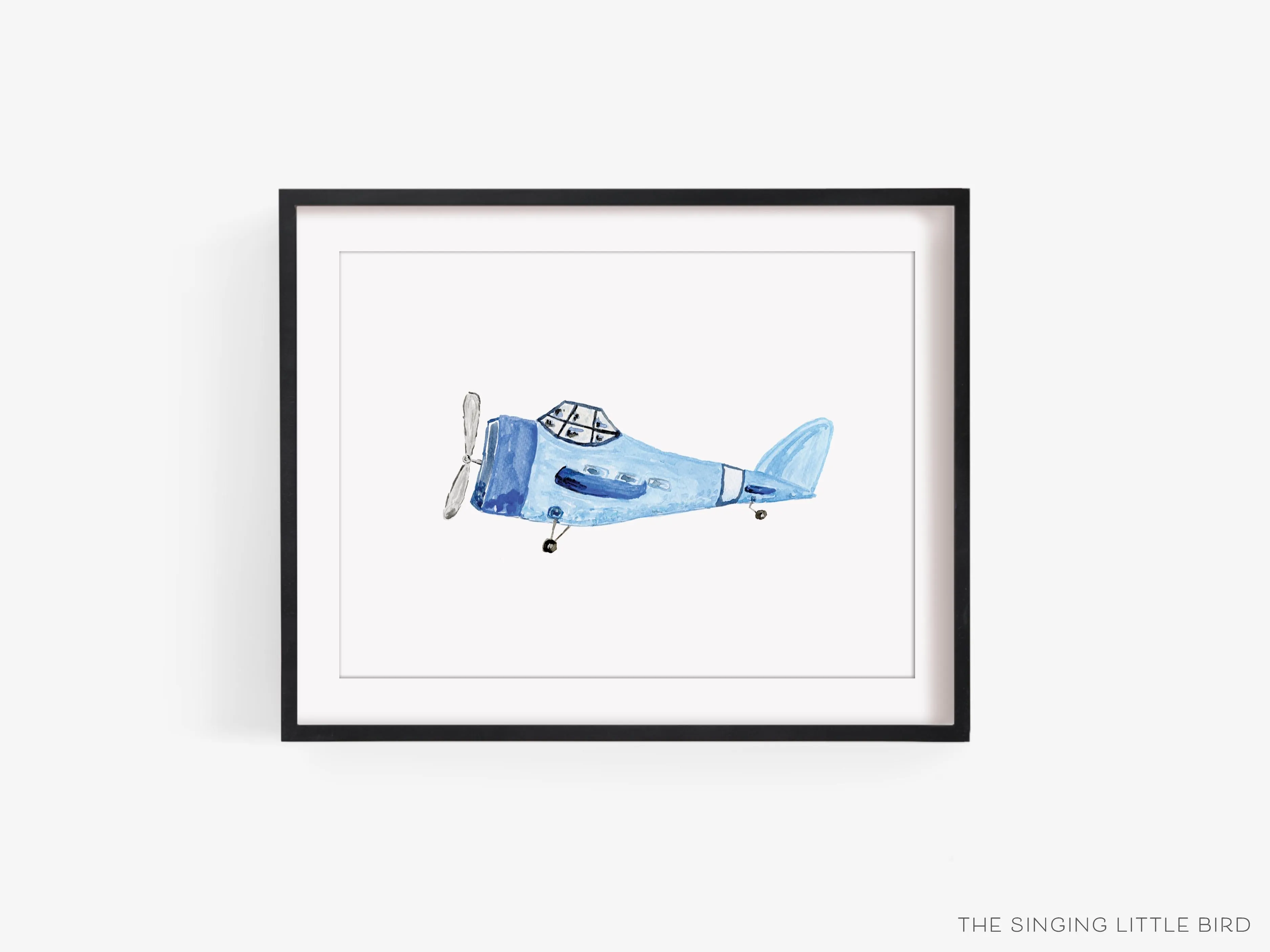 Vintage Airplane Art Print