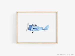 Vintage Airplane Art Print