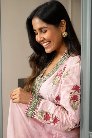 Vivacious Rose Kurta
