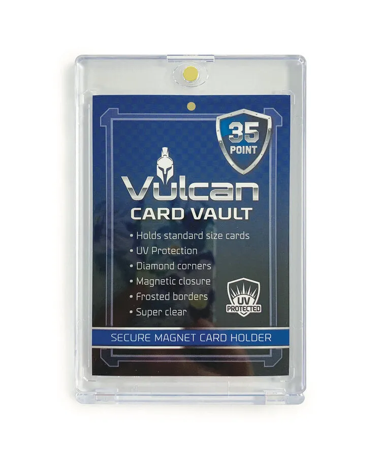 Vulcan Shield Card Vault 35 Point One Touch Magnetic Card Holder