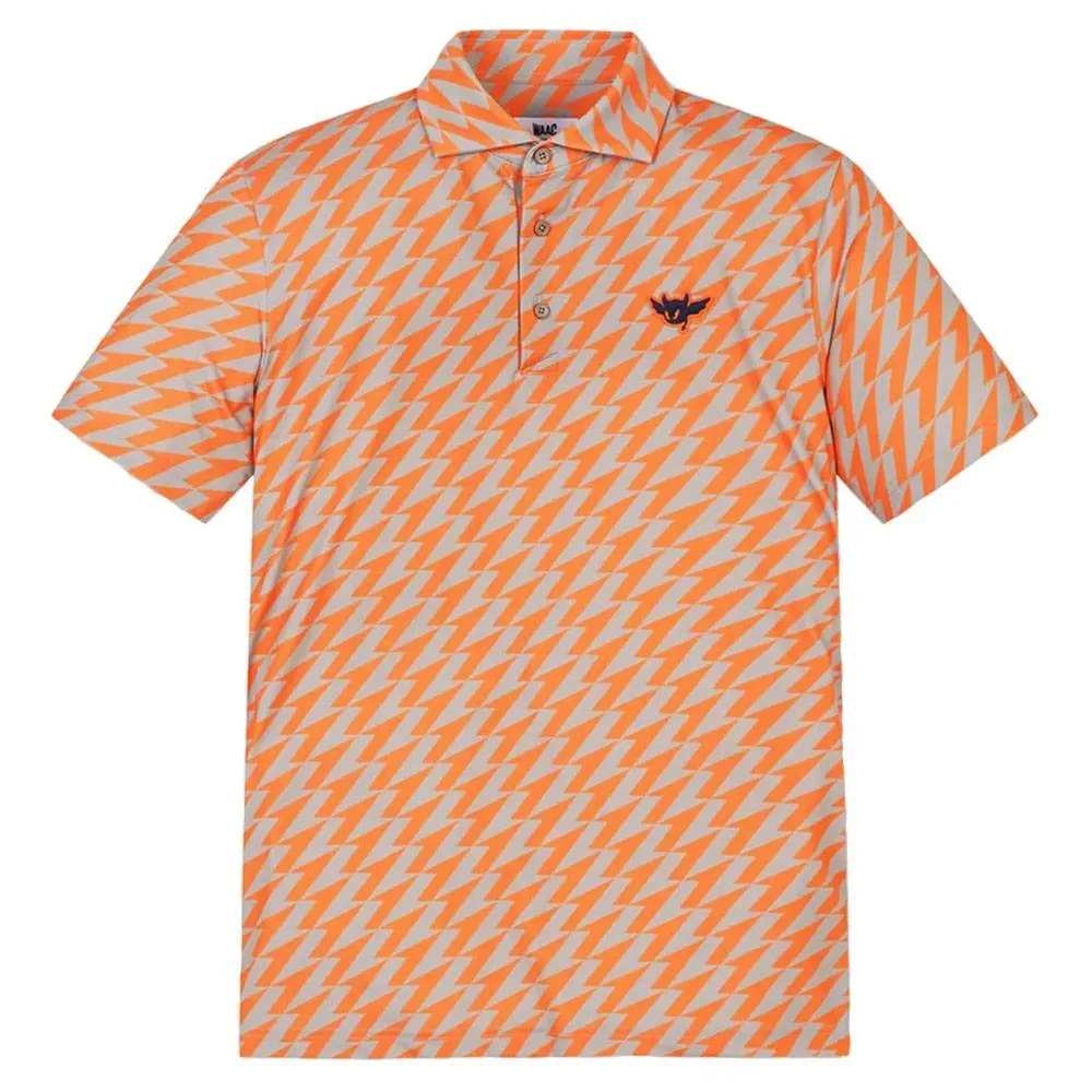 WAAC Athletic Arrow Stretch Golf Polo Light Orange - SS24 Men