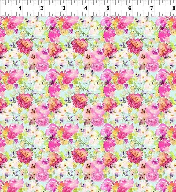 Watercolor Beauty Lush in Pink