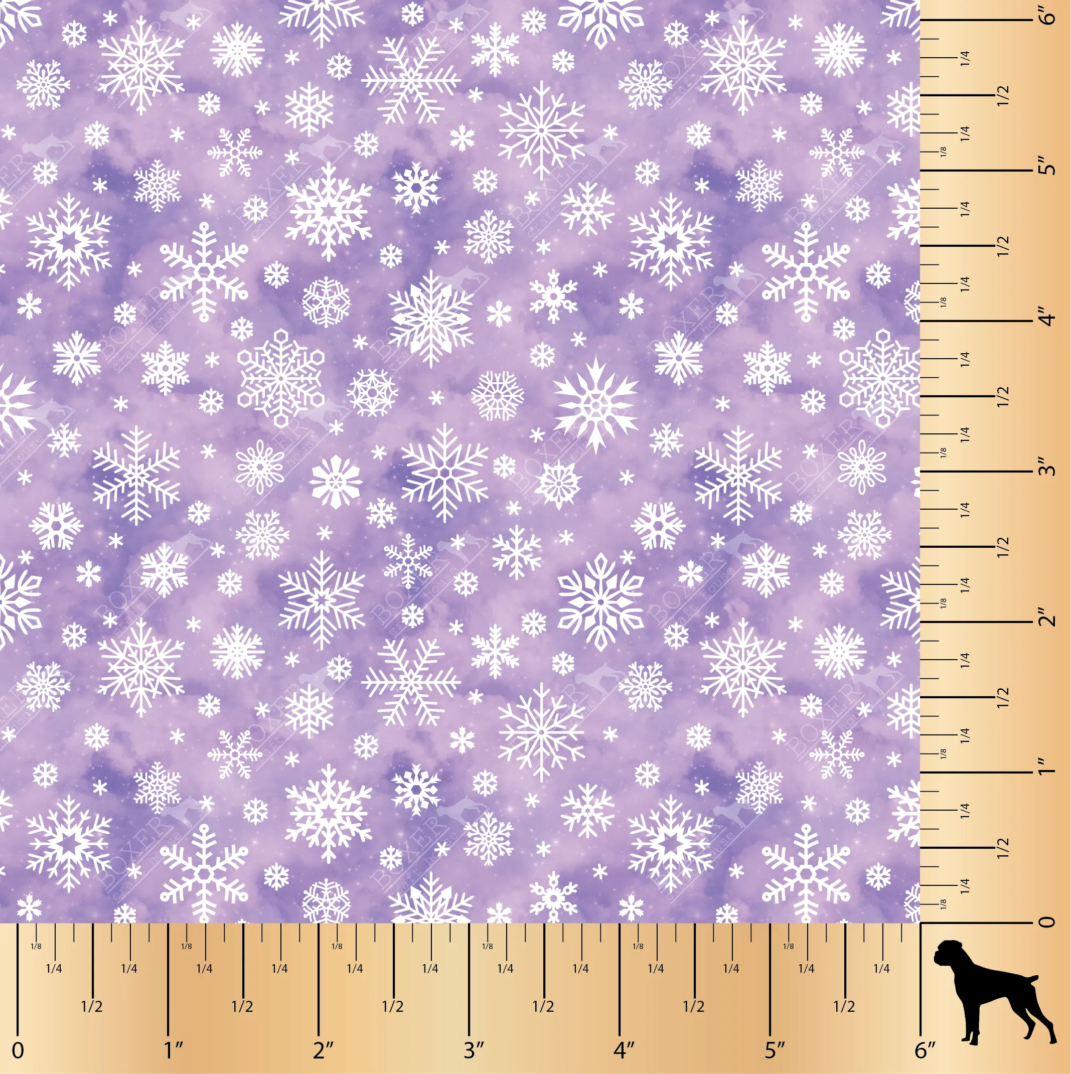 Watercolor Snowflake- Pattern Five