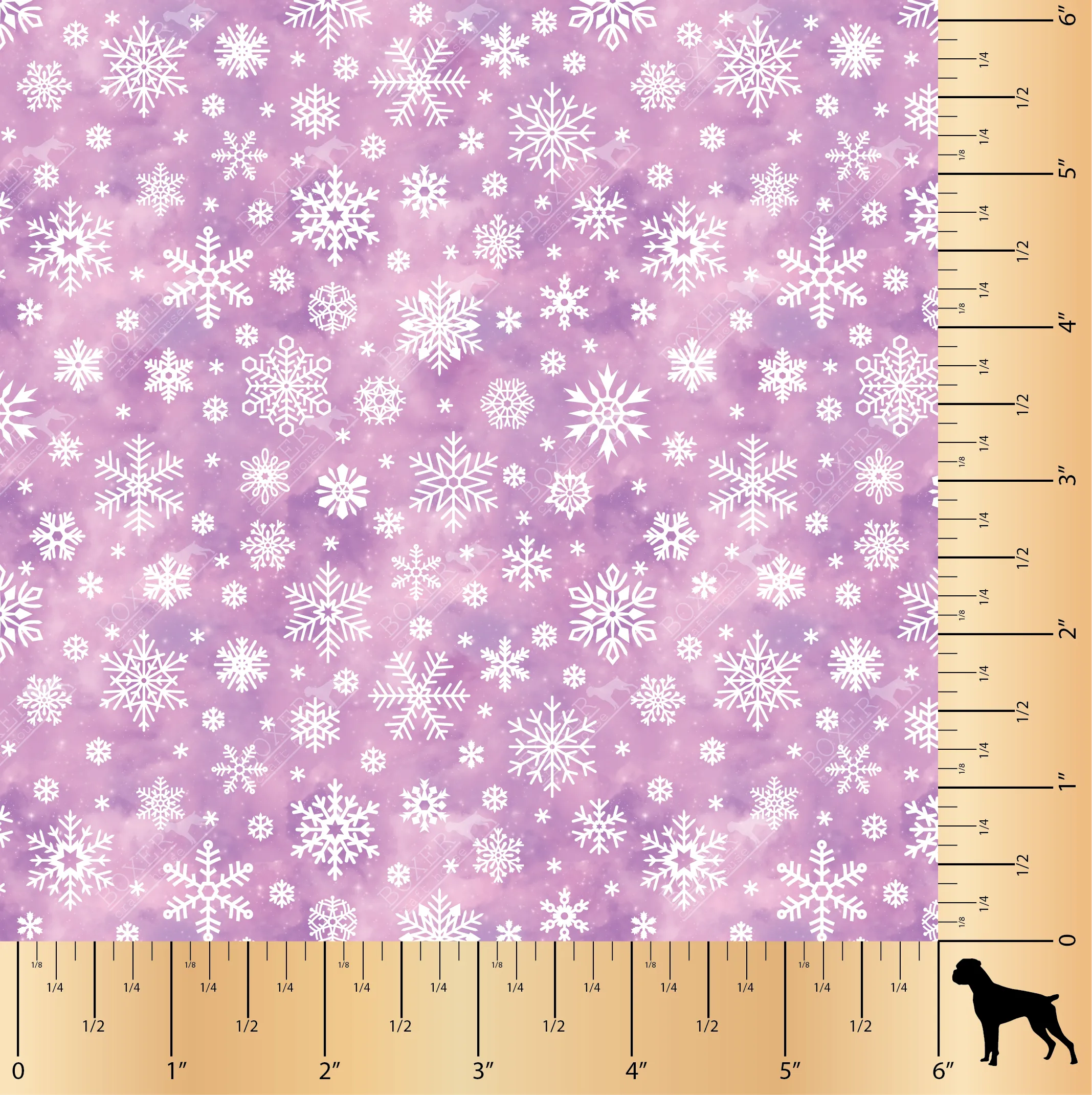 Watercolor Snowflake- Pattern Six