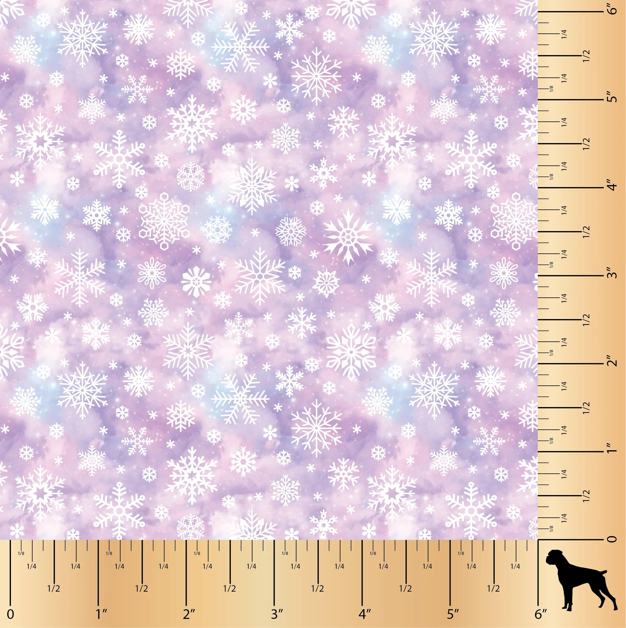 Watercolor Snowflake- Pattern Three