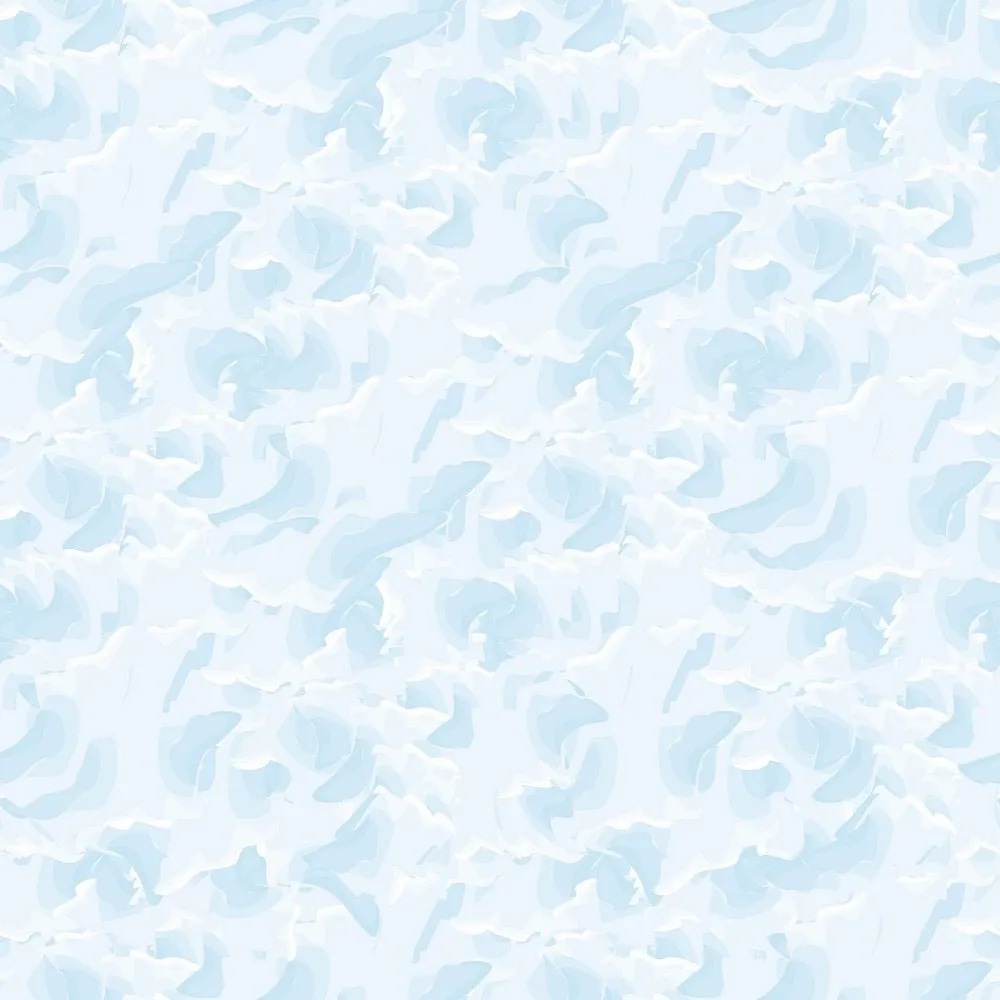 Watercolor Texture Fabric - Blue