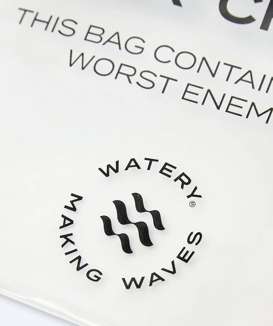 Watery wet/dry swim-care bag