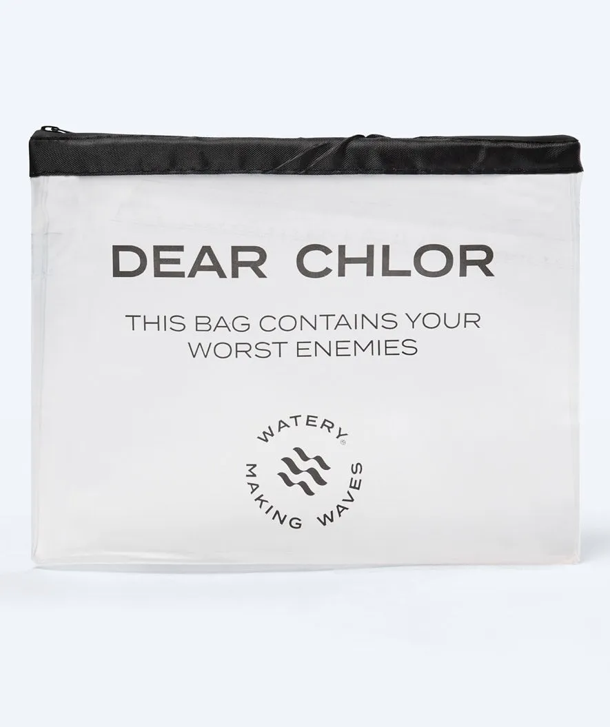 Watery wet/dry swim-care bag