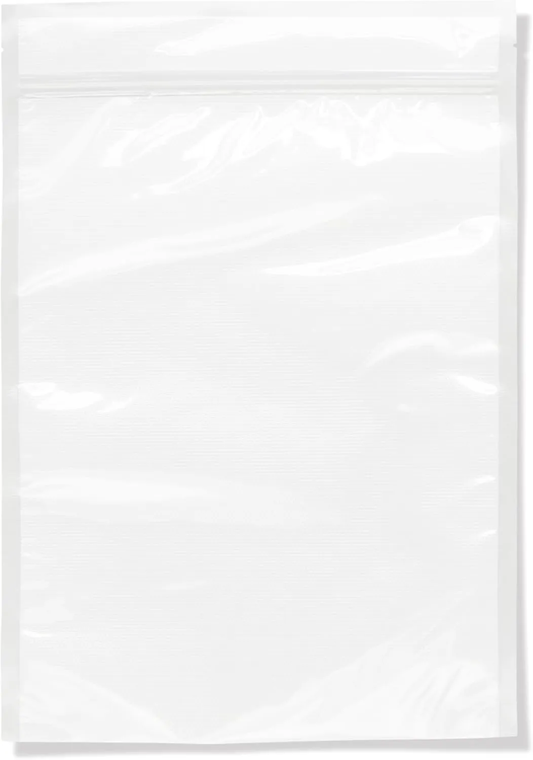 Weston Vacuum Sealer Bags, 2 Ply 3mm Thick, for NutriFresh, FoodSaver & Other Heat-Seal Systems, for Meal Prep and Sous Vide, BPA Free, 11" x 16" (Gallon), 50 count with Resealable Zipper, Clear