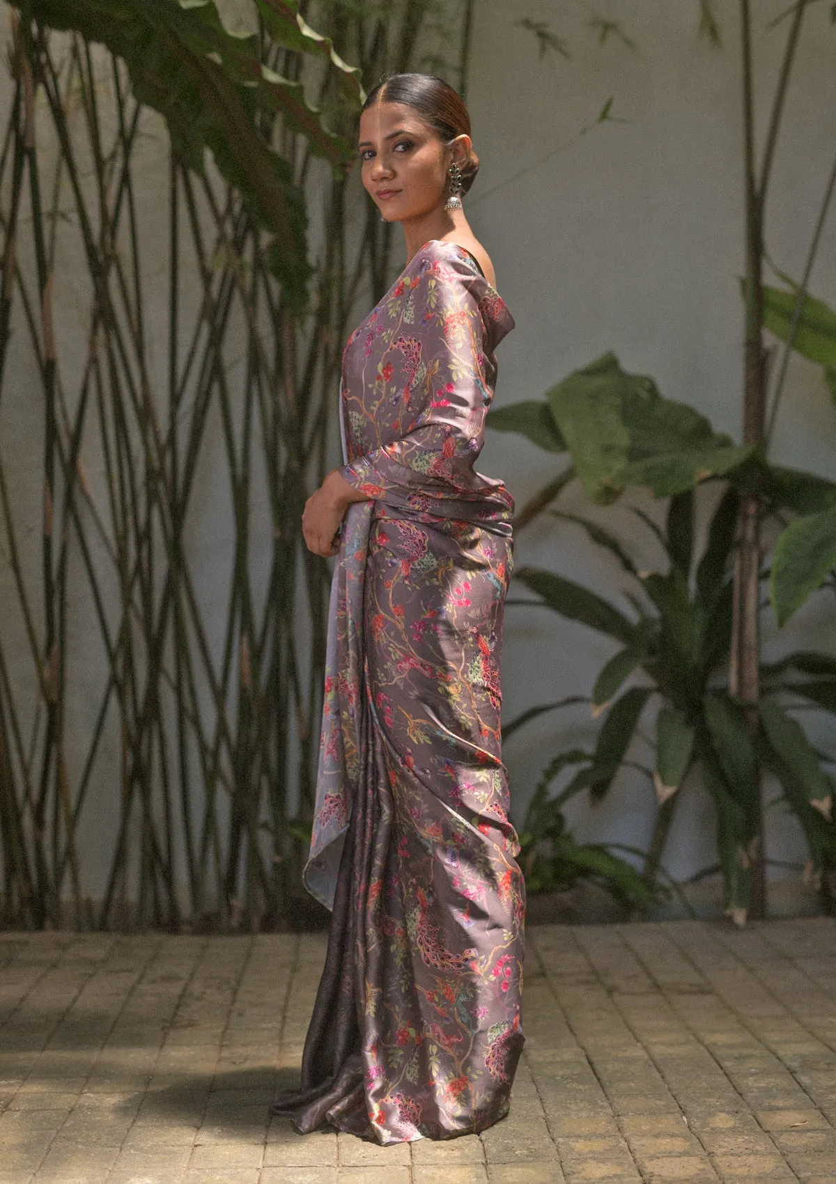 Whimsical Gradient Saree