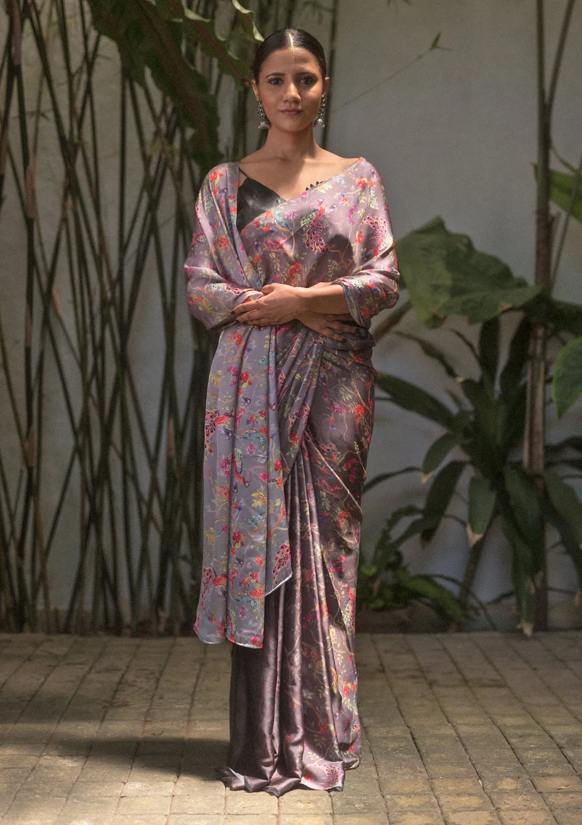 Whimsical Gradient Saree