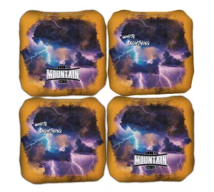 White Lightning - Professional Cornhole Bags - Set of 4 Bags - Speed 8/10