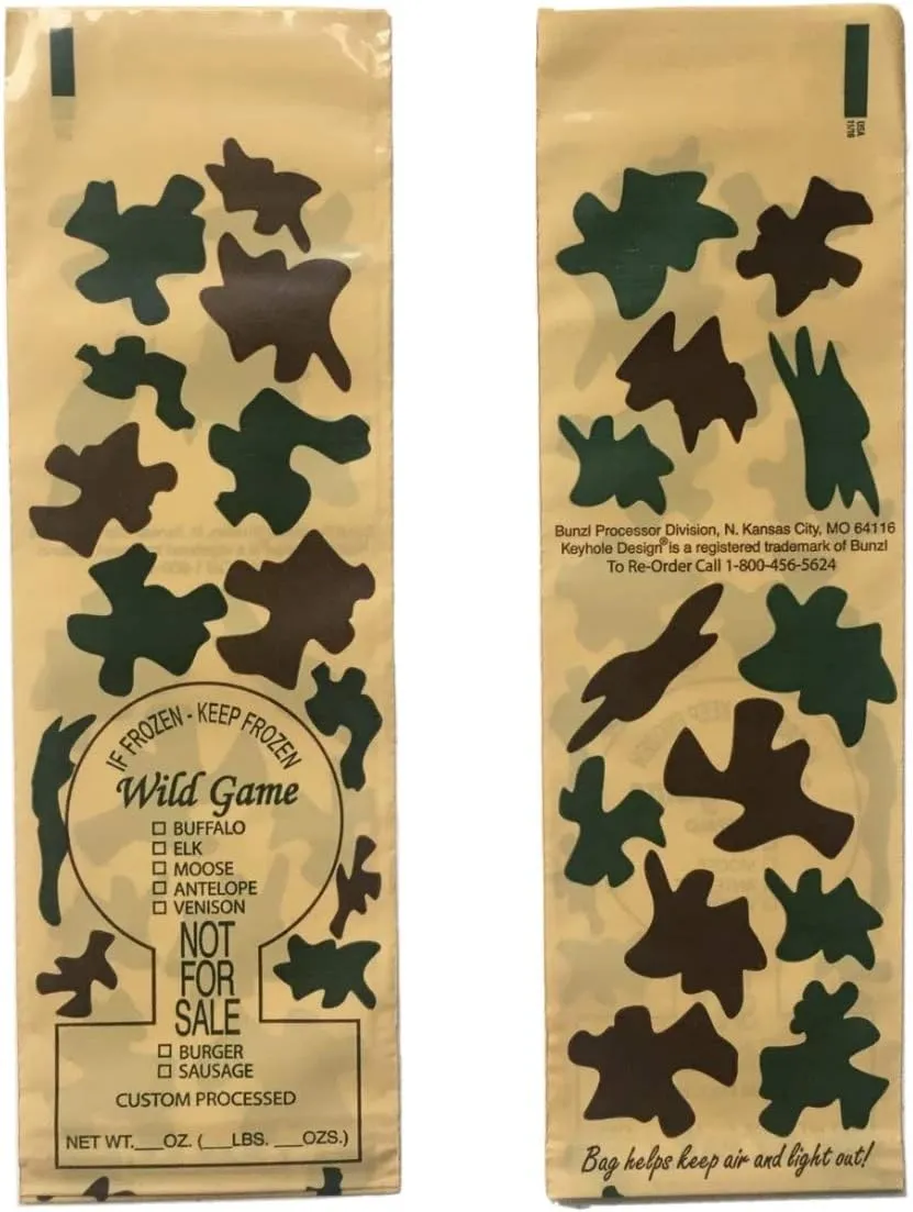 Wild Game Freezer Bags, 2 lb."Not for Sale" (200)