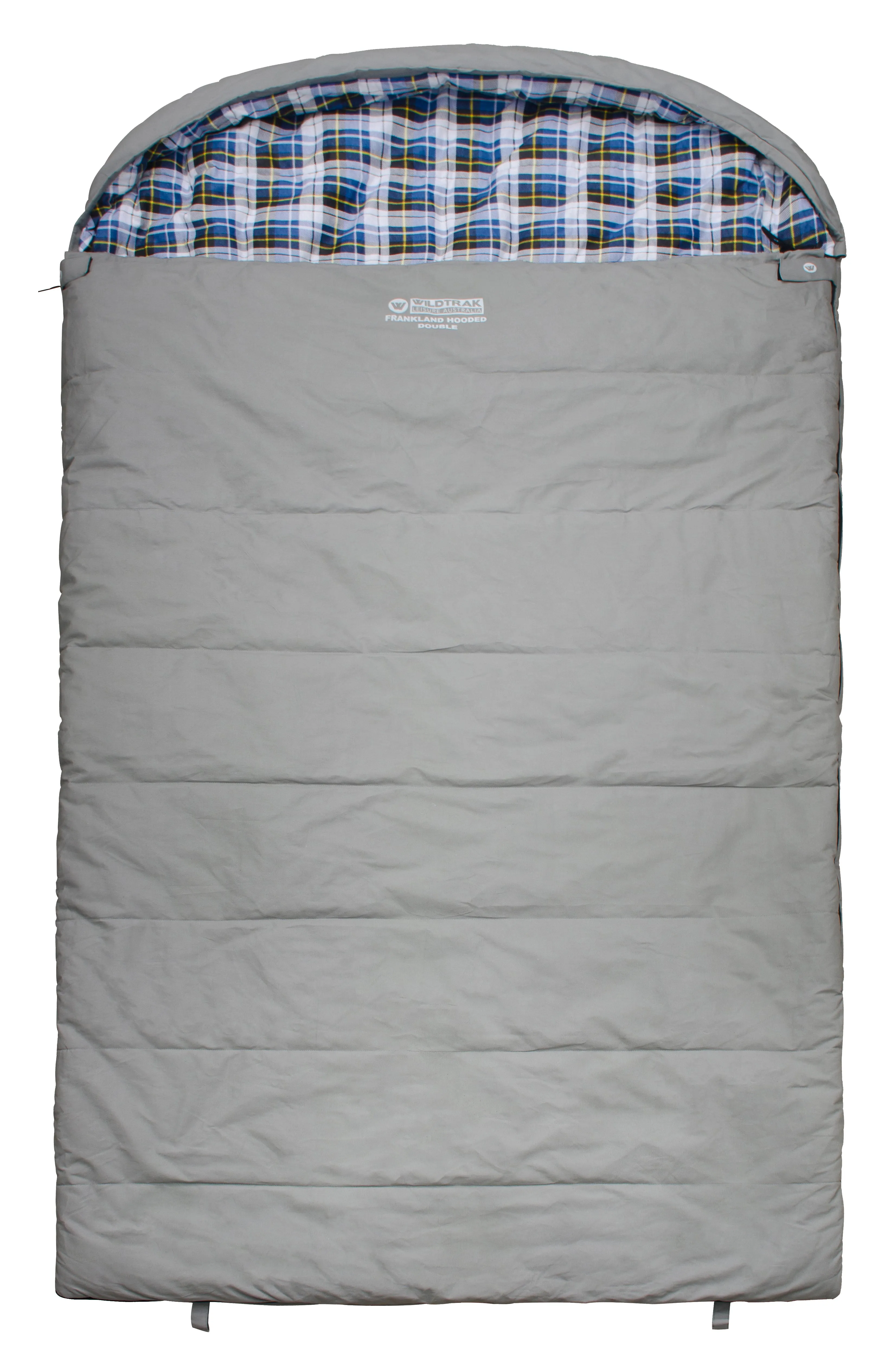 WILDTRAK Frankland Hooded Double Sleeping Bag -2° to -7°