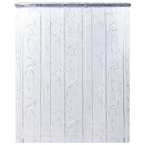 Window Film Frosted Bamboo Pattern 90x500 cm PVC