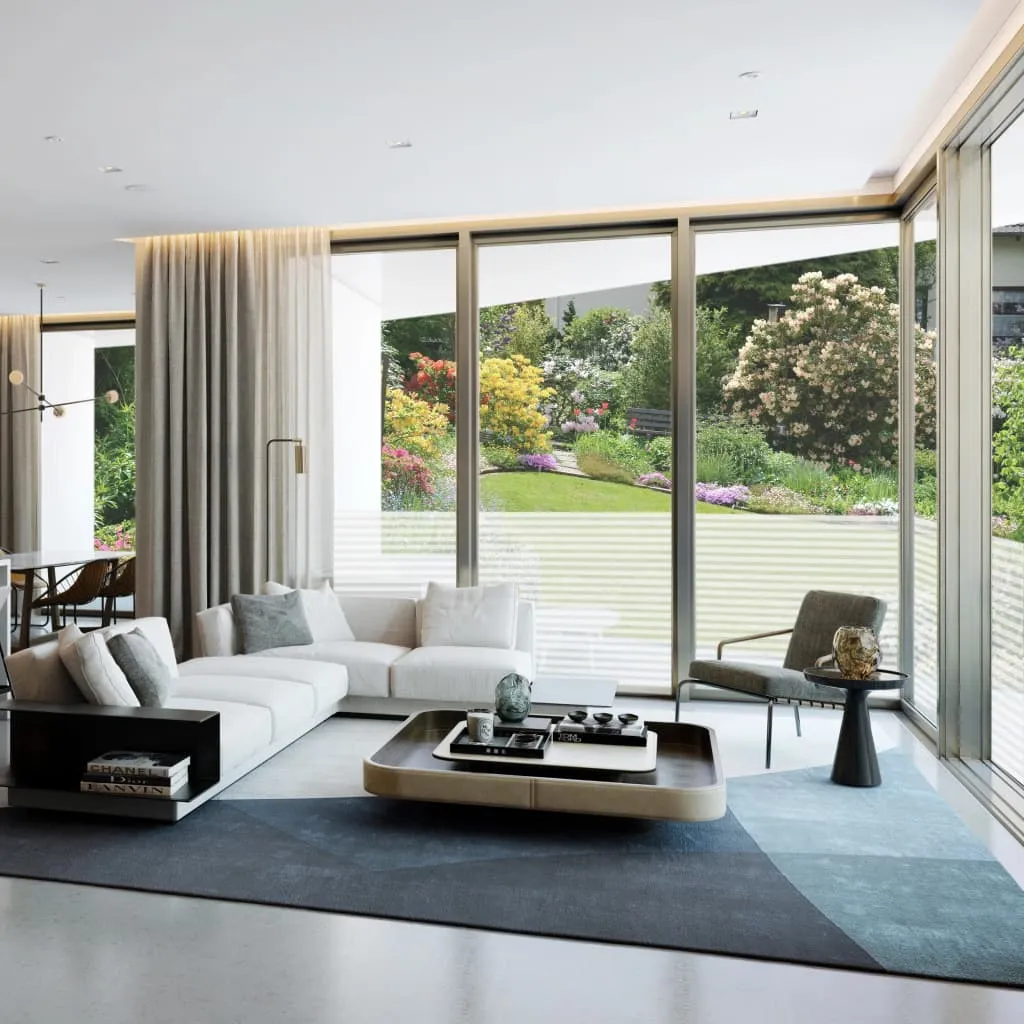 Window Film Frosted Stripes Design 0.9x100 m PVC