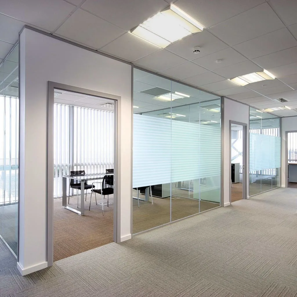 Window Film Frosted Stripes Design 0.9x50 m PVC
