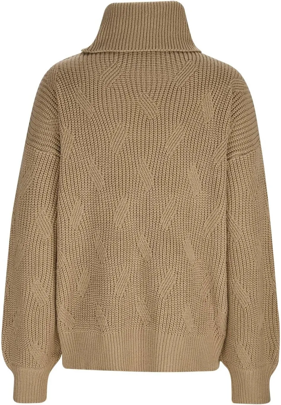 Women Oversized Slouchy Knit Turtleneck Sweaters Fall Fashion 2023 Batwing Sleeve Pullover Tops Y2K Clothes