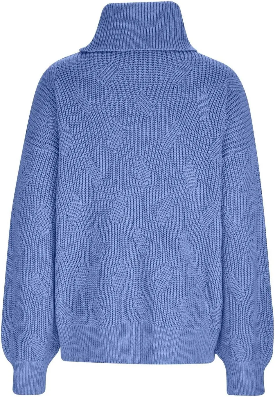 Women Oversized Slouchy Knit Turtleneck Sweaters Fall Fashion 2023 Batwing Sleeve Pullover Tops Y2K Clothes