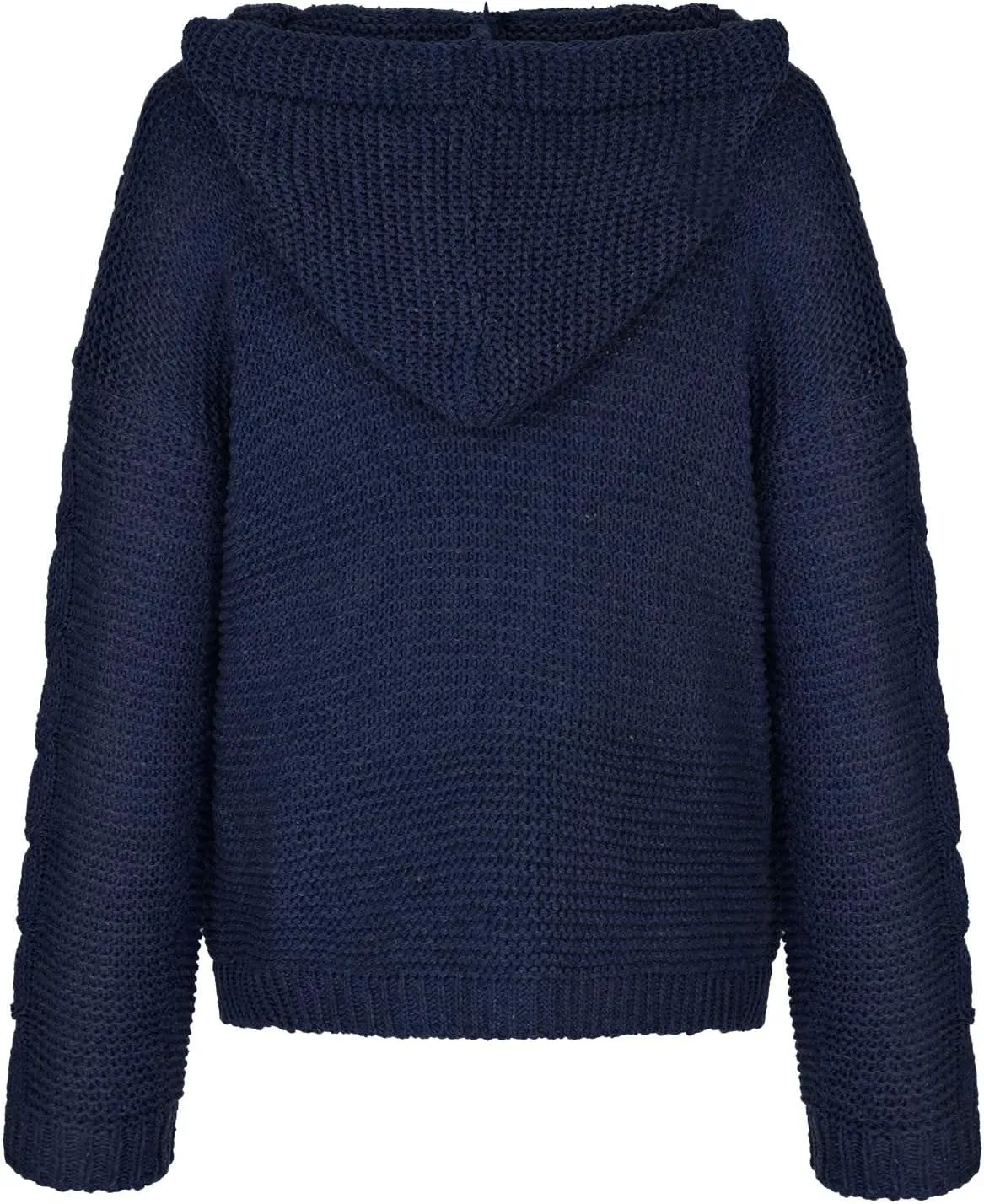 Women's Hooded Sweaters Fall Winter Loose Cardigan Loose Chunky Knit Open Front Sweater Outerwear Jackets Coats