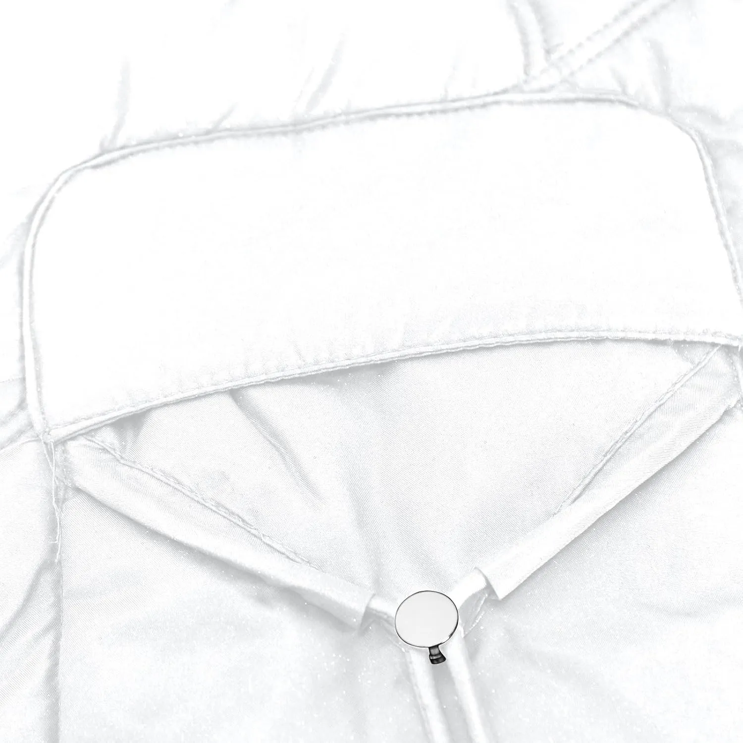 Women's Quilted Jackets Long Sleeve Hooded Coat Thickened Windproof Warm Fleece Plus Size Outerwear with Pockets