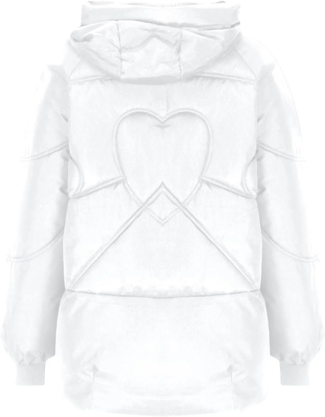Women's Quilted Jackets Long Sleeve Hooded Coat Thickened Windproof Warm Fleece Plus Size Outerwear with Pockets