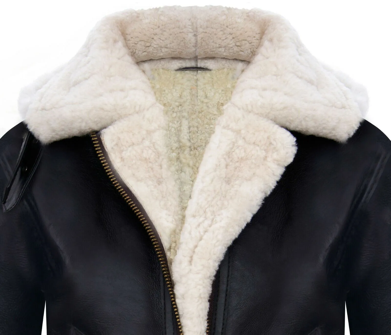Womens Warmer Hooded Sheepskin Leather Jacket-Orford