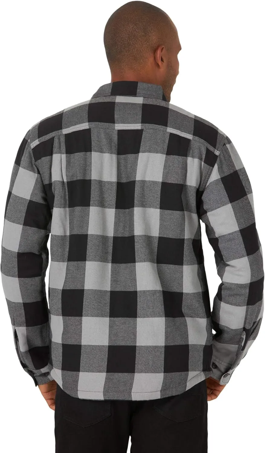 Wrangler Authentics Men's Long Sleeve Sherpa Lined Shirt Jacket