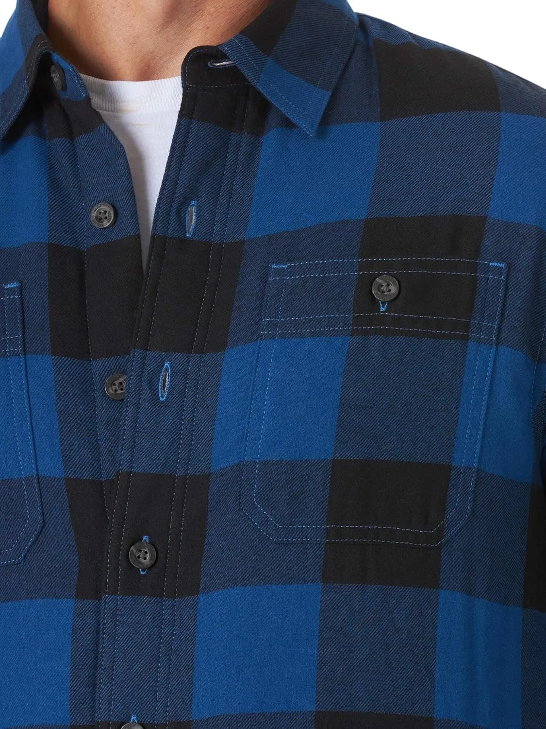 Wrangler Authentics Men's Long Sleeve Sherpa Lined Shirt Jacket