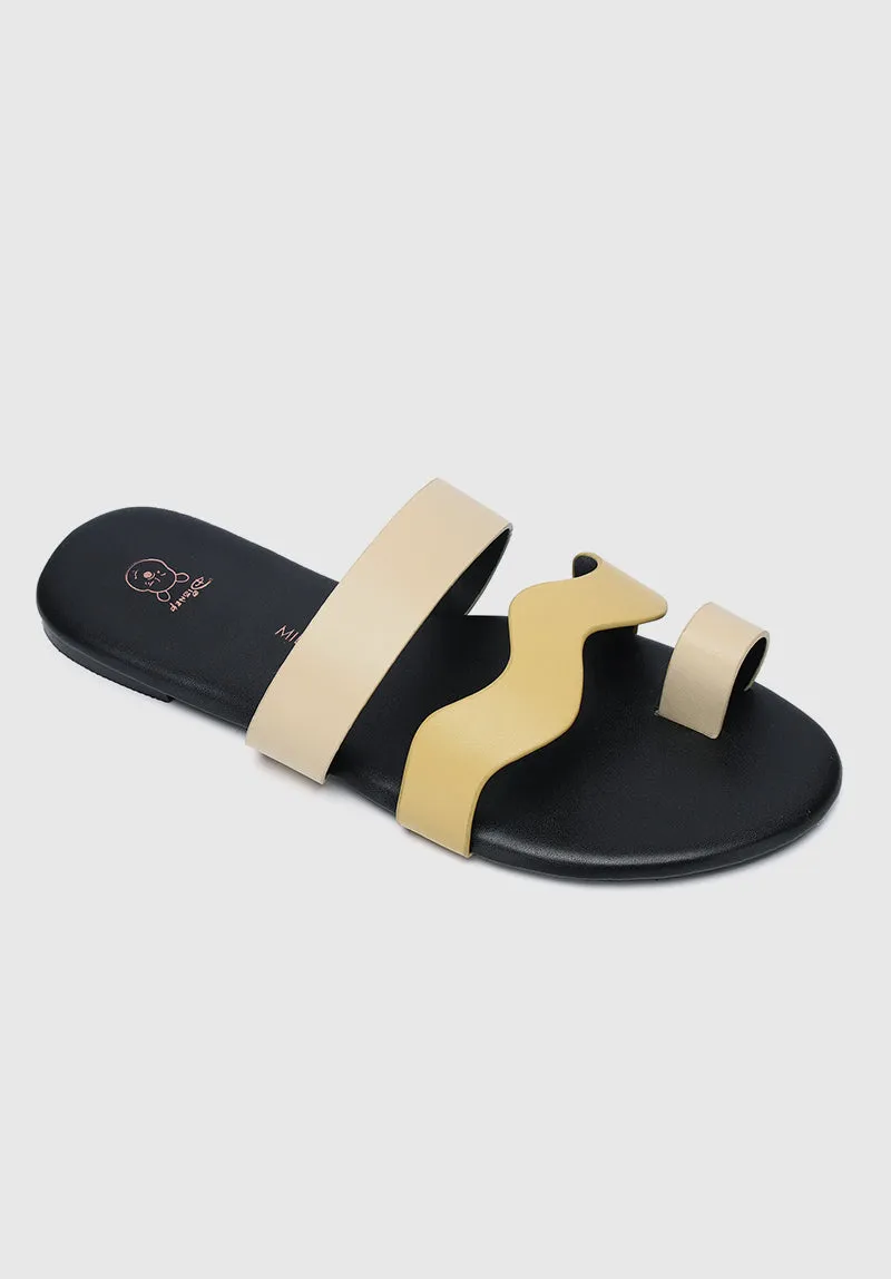 WTP Favourite Day Open Toe Sandals & Flip Flops (Yellow)