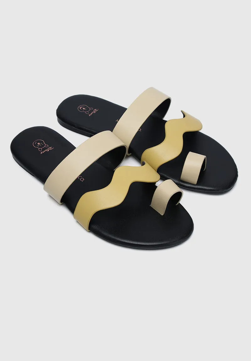 WTP Favourite Day Open Toe Sandals & Flip Flops (Yellow)