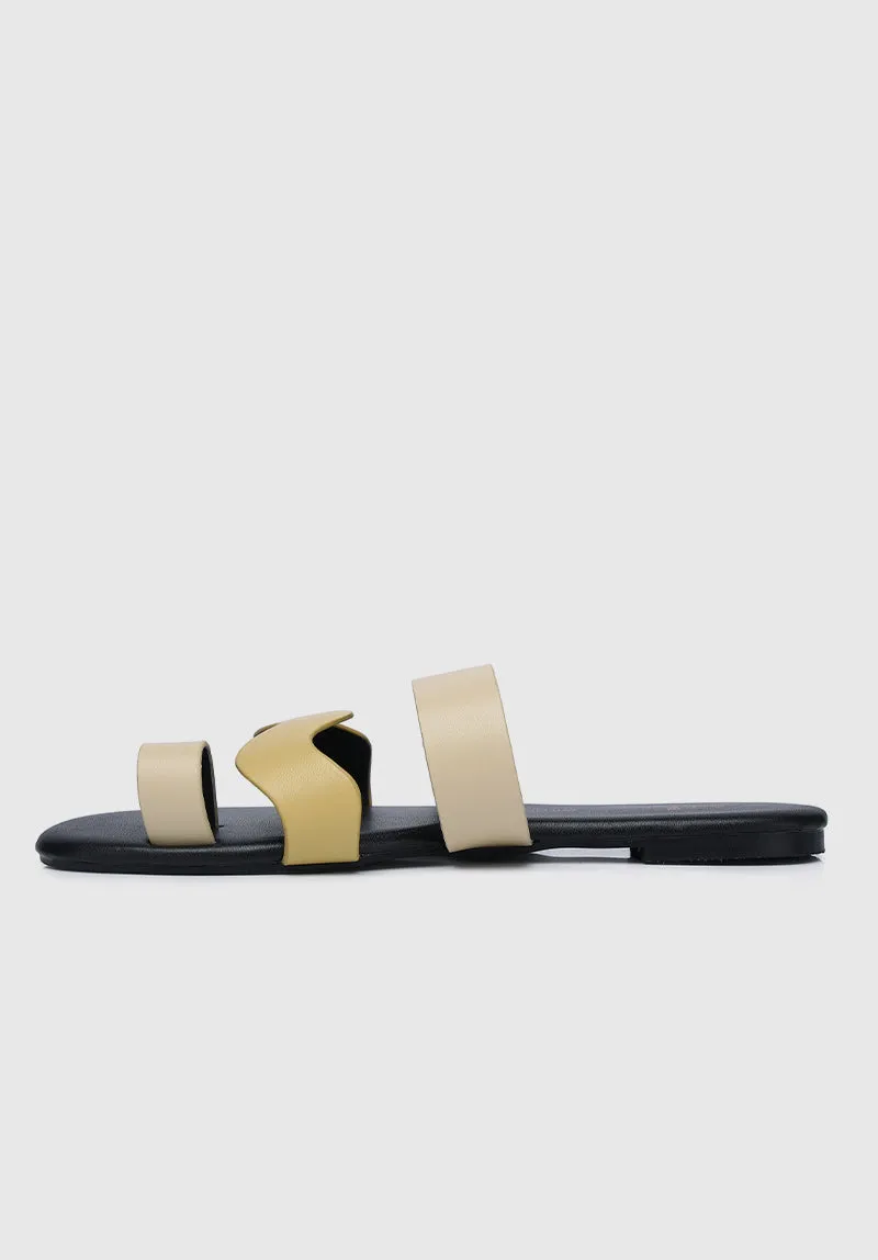 WTP Favourite Day Open Toe Sandals & Flip Flops (Yellow)