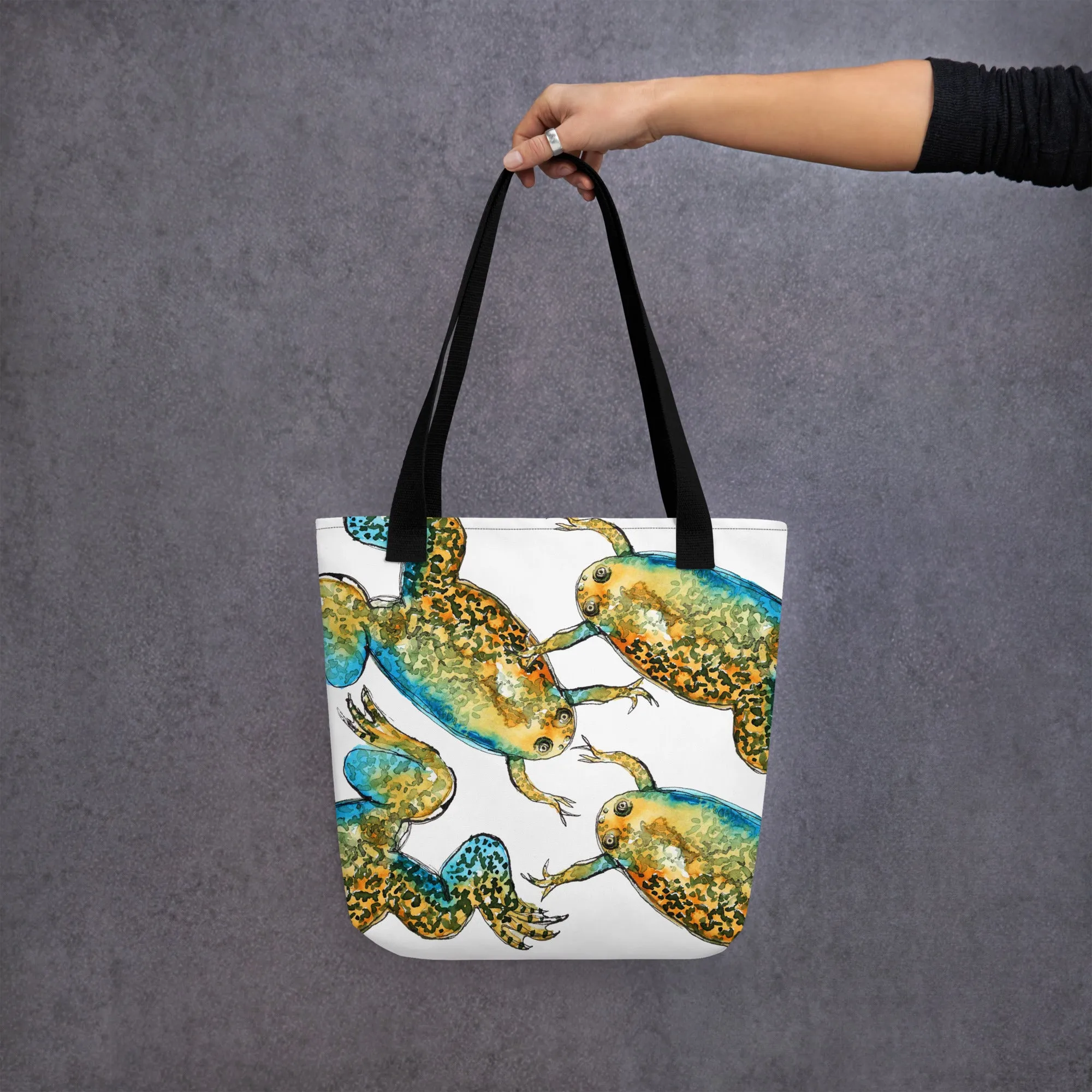 Xenopus African Clawed Frog Tote Bag