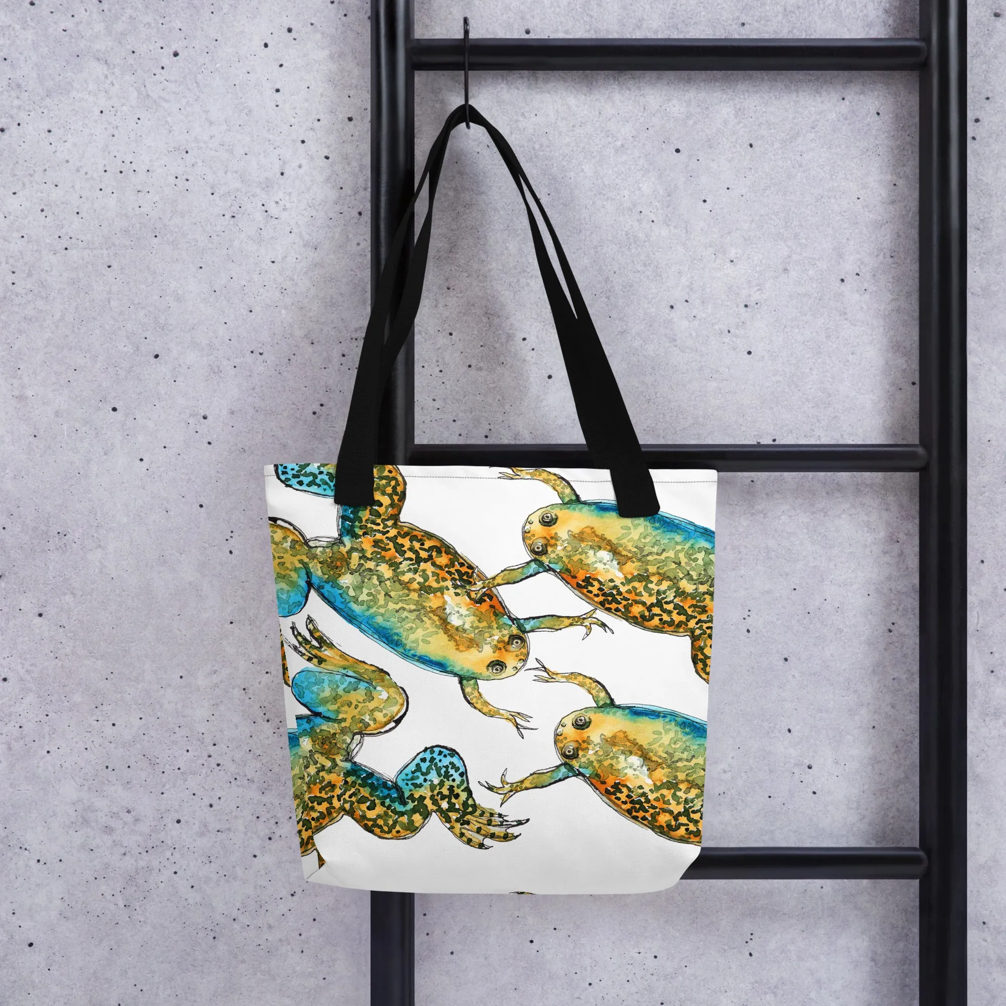 Xenopus African Clawed Frog Tote Bag