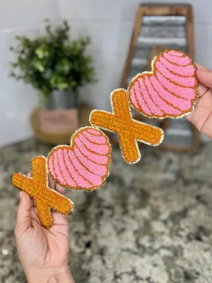 XOXO CONCHAS & CHURROS - CHENILLE PATCH