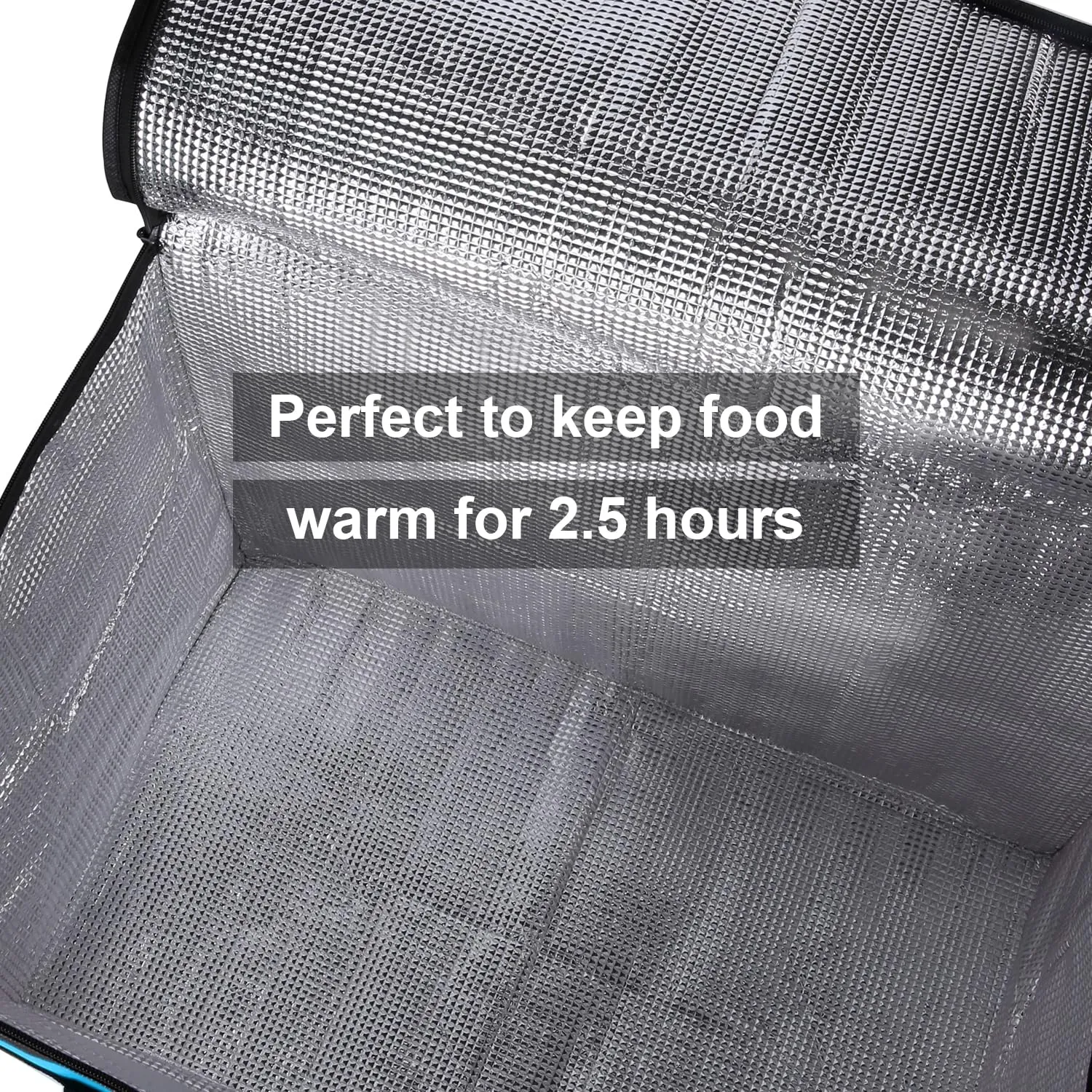 XXXL Insulated Food Delivery Bag Cooler Bags Keep Food Warm Catering Therma for doordash Catering Cooler Bags Keep Food Warm Catering Therma Catering Shopper hot Blue Blue…