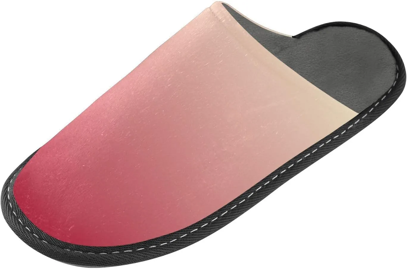 Yellow Lavender Gradient House Slippers for Women Men Non-Slip Comfy Slippers