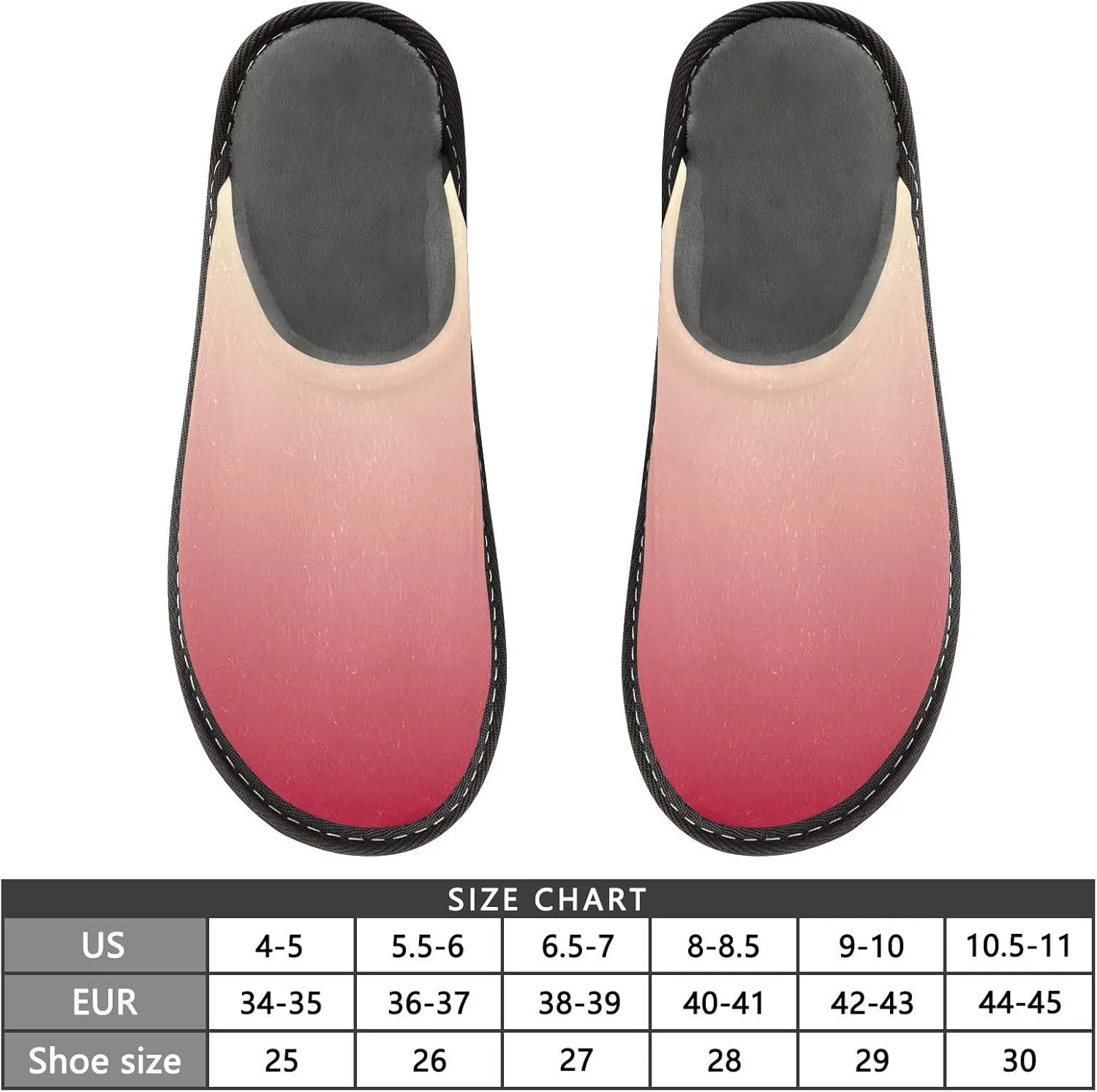 Yellow Lavender Gradient House Slippers for Women Men Non-Slip Comfy Slippers
