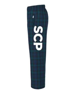 Youth Boxercraft Flannel pant with SCP SIDE Leg Logo-see description