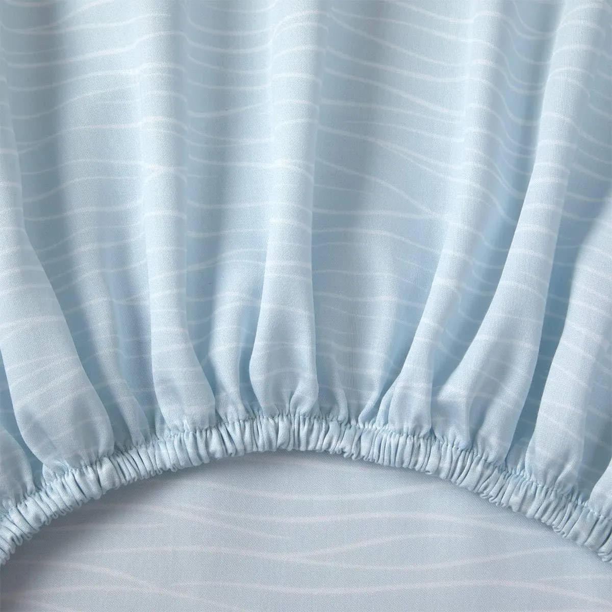 Yves Delorme Luciole Multicolor Twin 41 x 79 in Fitted Sheet - Extra Soft and Warm Luxury Sheets, 100% Natural Organic French Bed Linens - Breathable and Durable