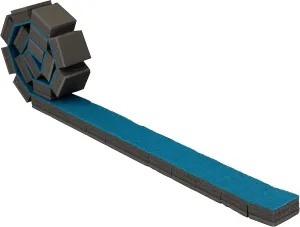 Z ATHLETIC Gymnastics Roll-Up Balance Beam