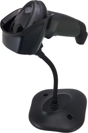 Zebra DS4608-XD (Extreme Density) Handheld Corded Barcode Scanner Kit (2D/1D,IP52,Black),Includes Stand